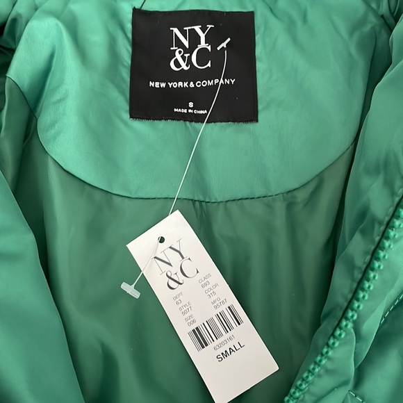 Diamond-Quilted Puffer Jacket NWOT - Picture 4 of 8